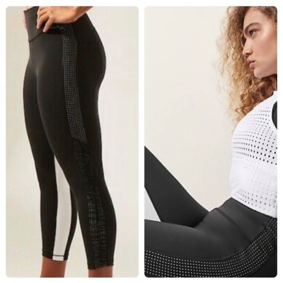 Athleta HIIT IT Mesh Capri - Picture 1 of 12